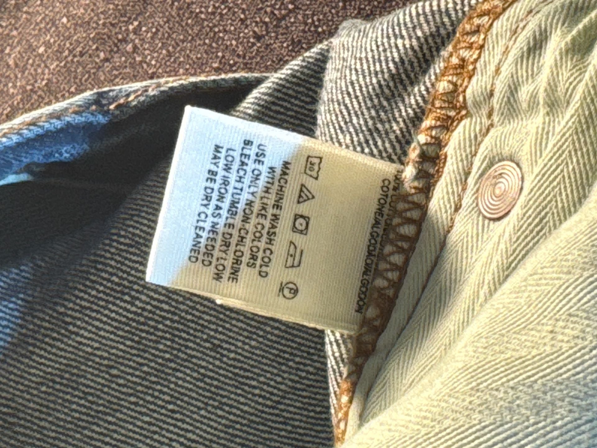 Free People We the Free Penny Pull-On Flare Jeans in Blue Denim W31 VGUC 5