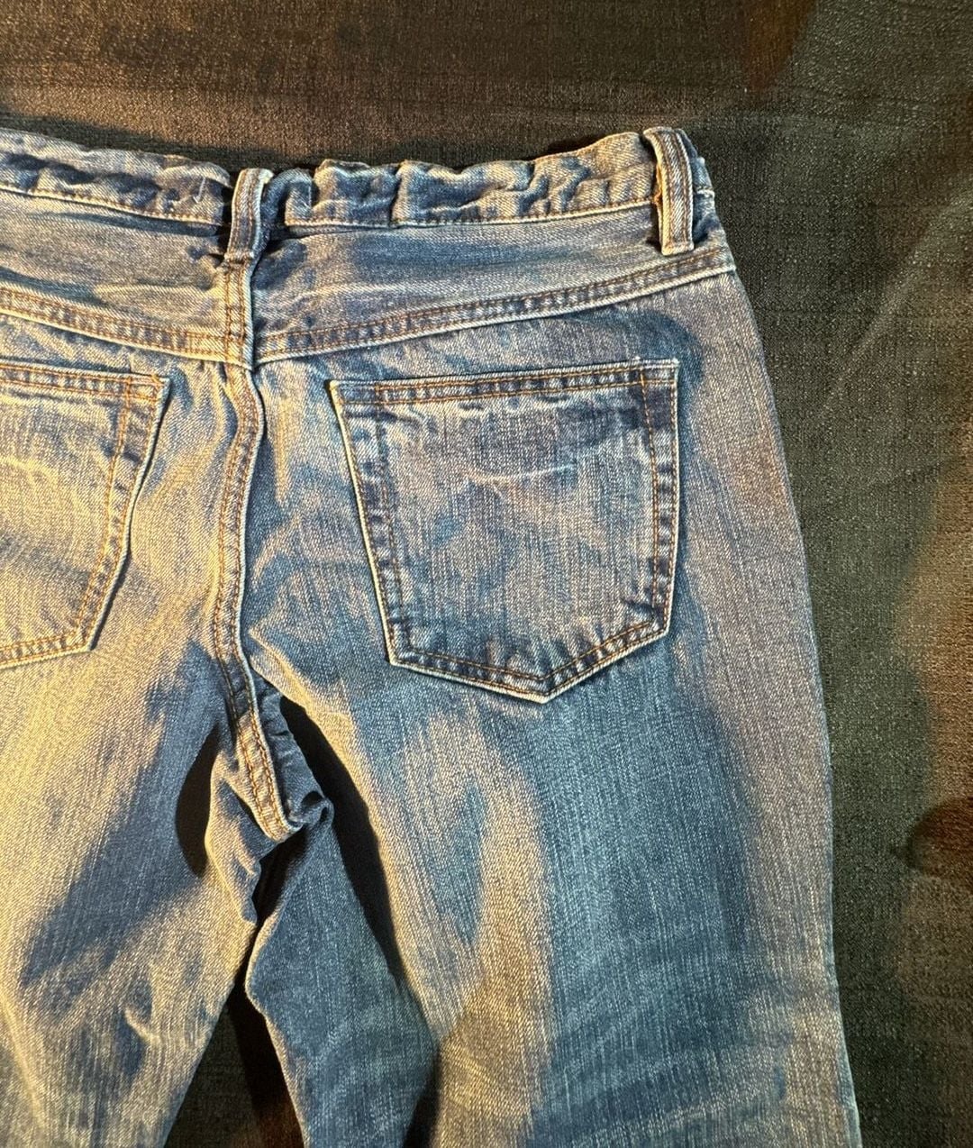 Free People We the Free Penny Pull-On Flare Jeans in Blue Denim W31 VGUC 8
