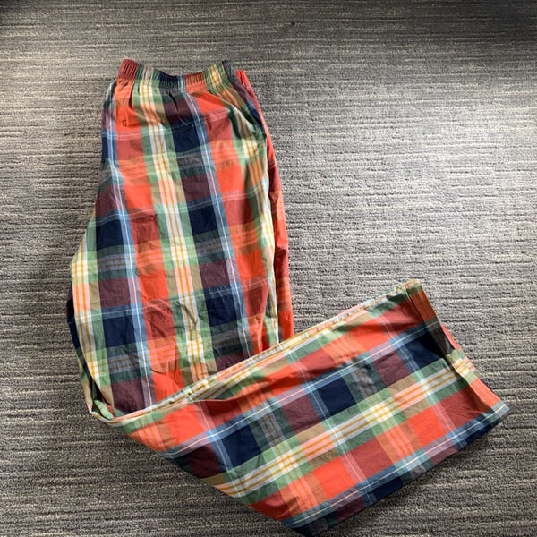 L.L.Bean Men's Cotton-Spandex Plaid Sleep Pants