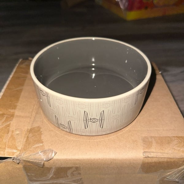 Star Wars TIE Fighter Ceramic Pet Bowl 1.5 Cups