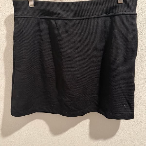 Callaway Opti-Dri Textured Black Golf Skort