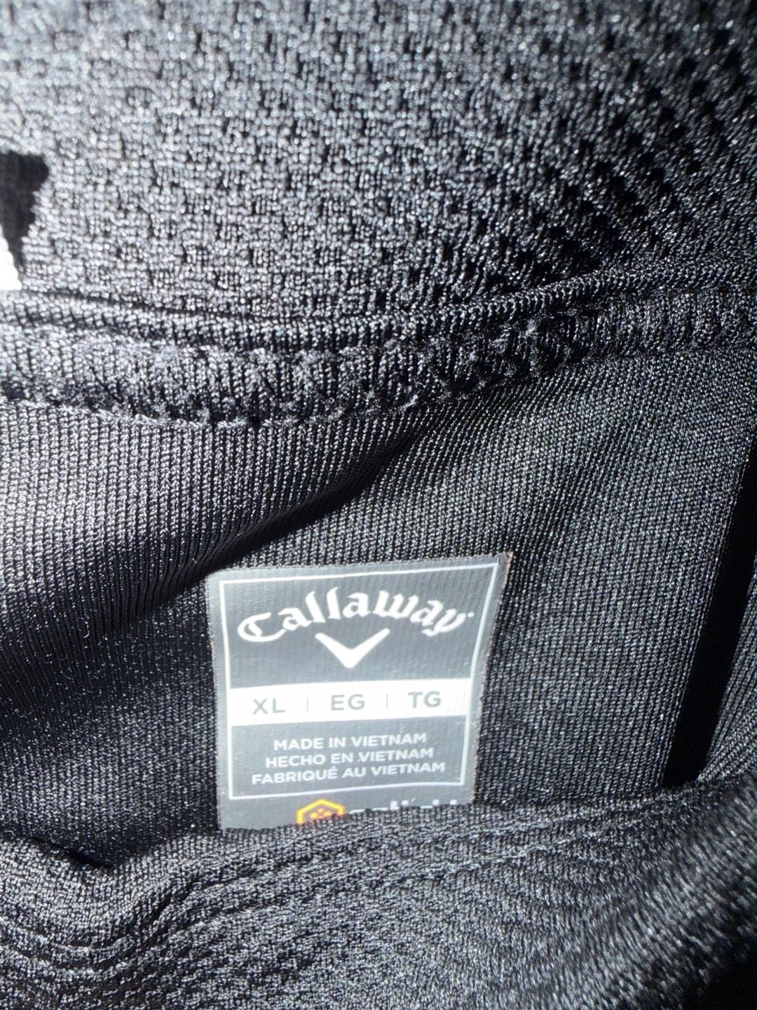 Callaway Opti-Dri Textured Black Golf Skort 7