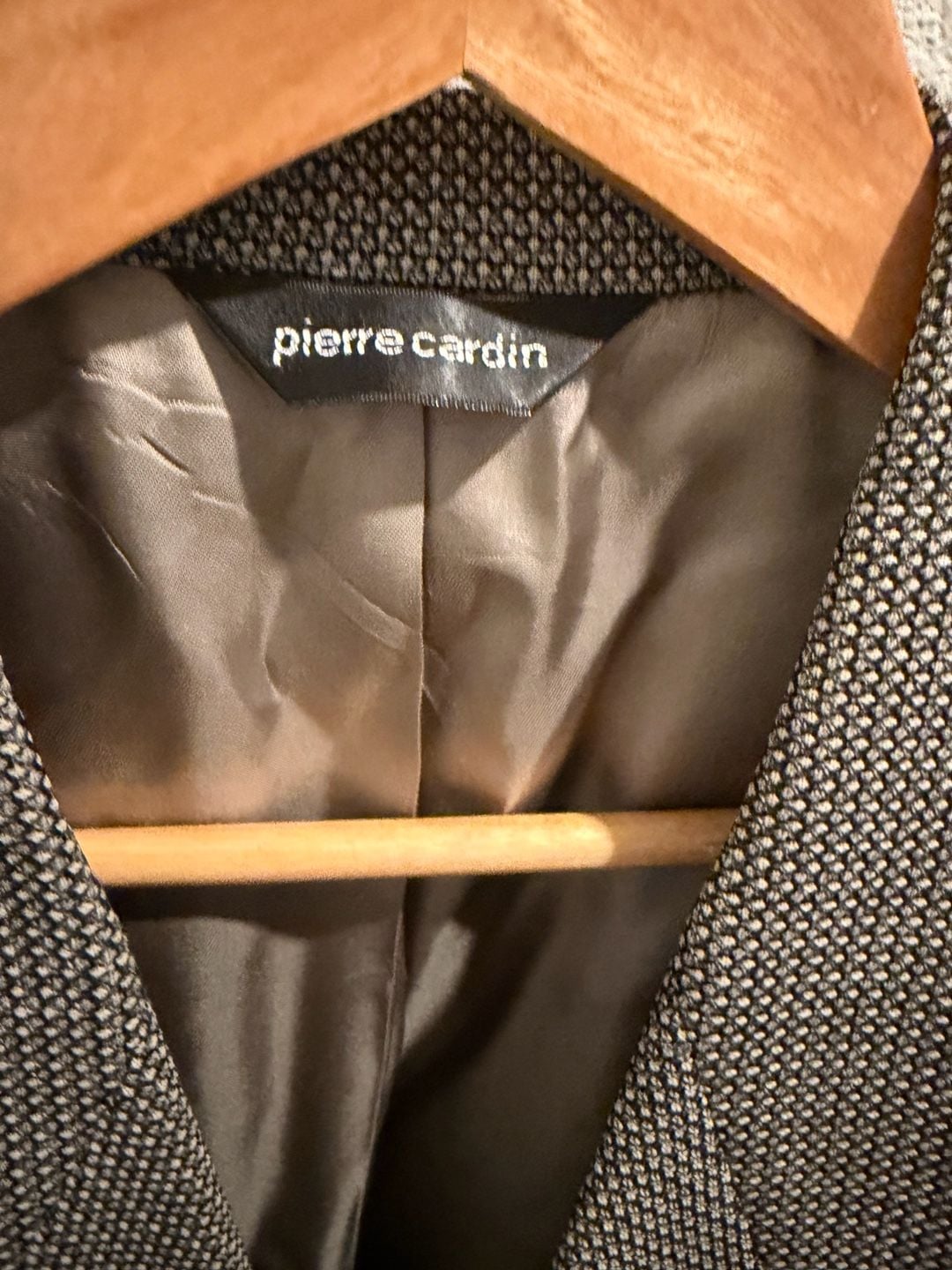 Pierre Cardin Vintage Two-Button Micro Pattern Sport Coat Blazer 4