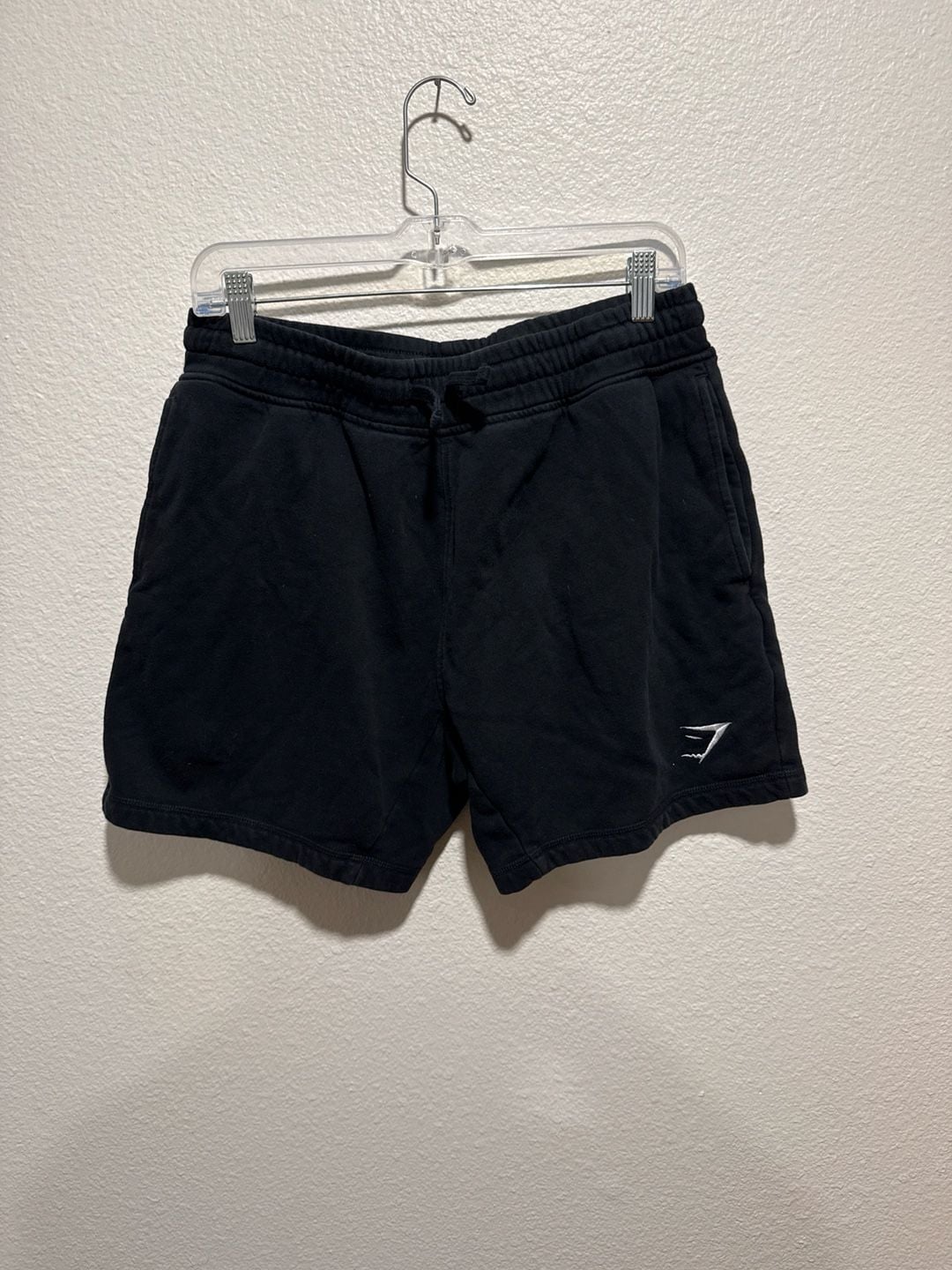 Gymshark Crest Shorts Black Fleece Sweat Shorts 2