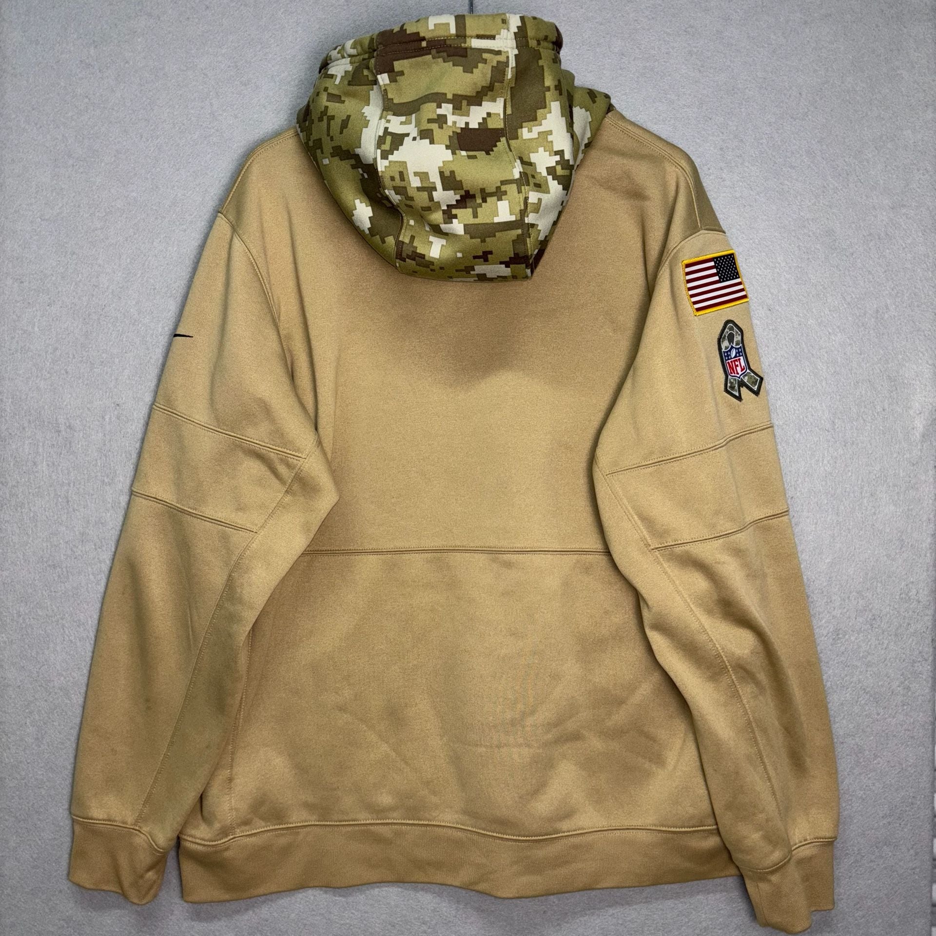 Nike Pittsburgh Steelers Salute to Service Salute to Service Therma-FIT Pullover Hoodie 3