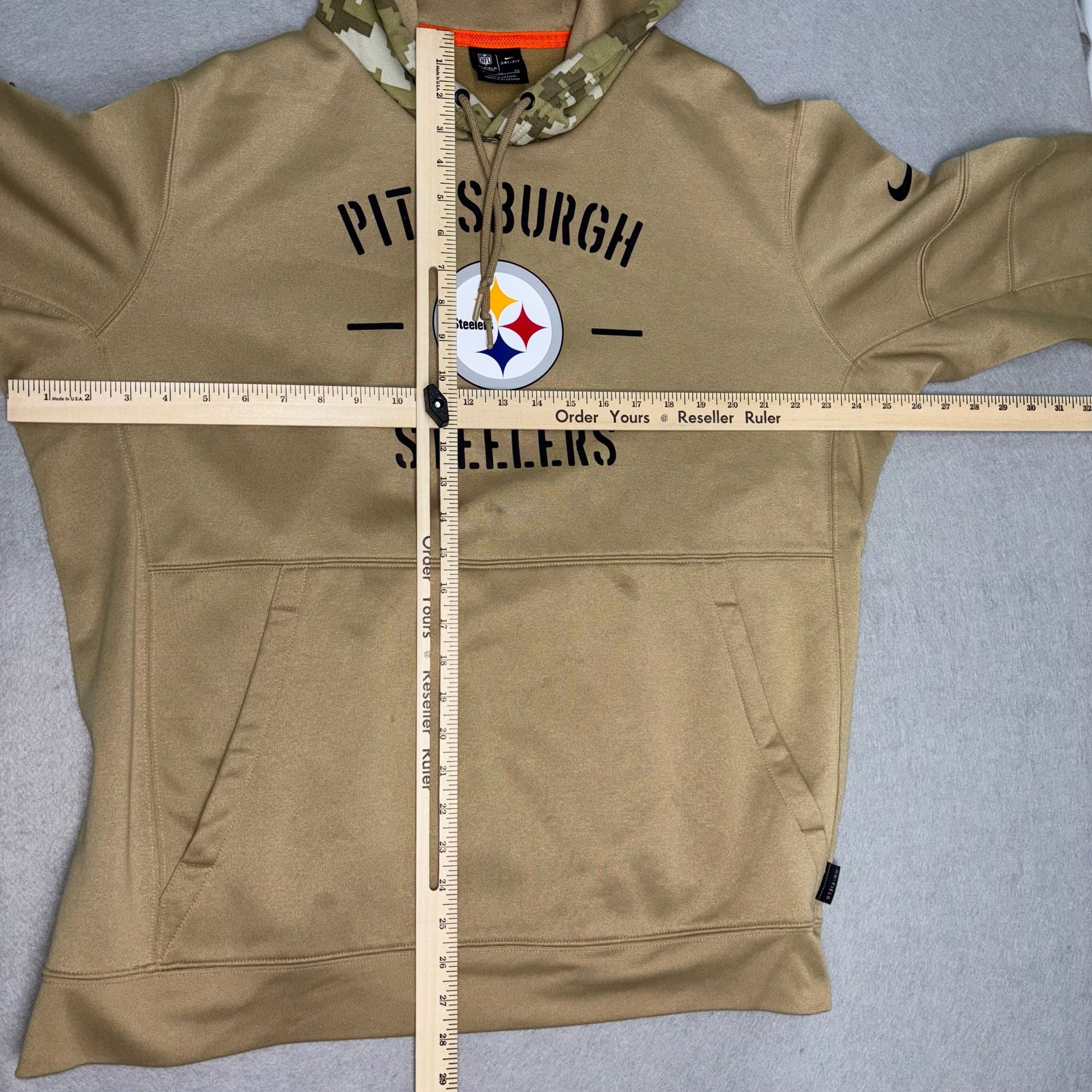 Nike Pittsburgh Steelers Salute to Service Salute to Service Therma-FIT Pullover Hoodie 13