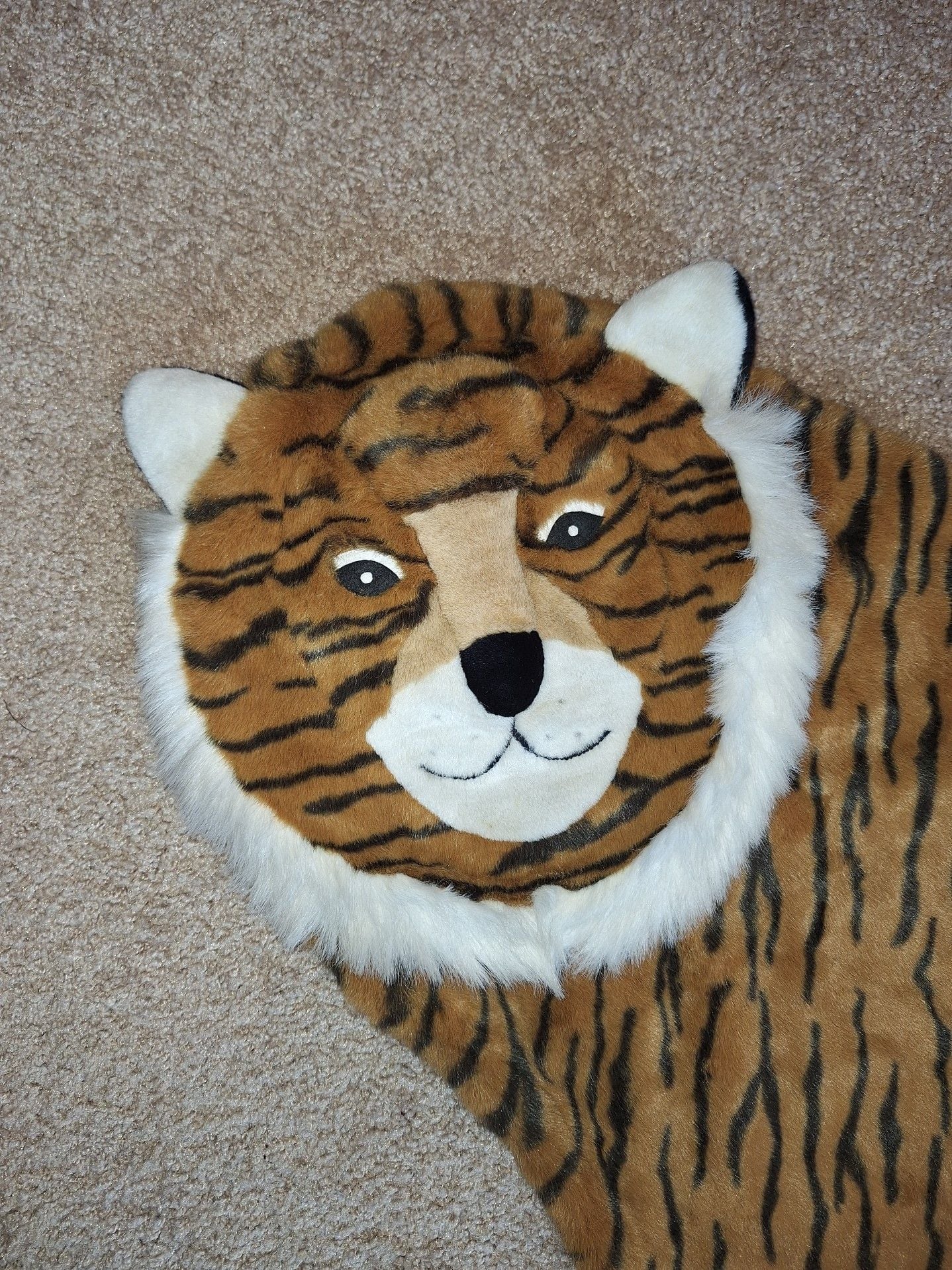 Tiger Rug - For Nursery or decoration. Handmade in India 2