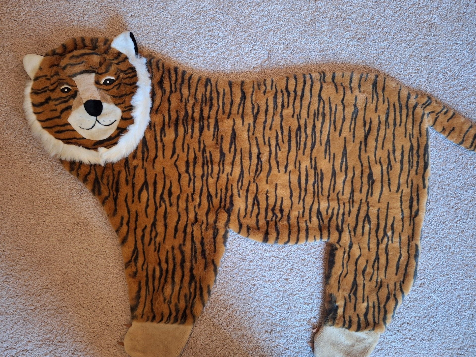 Tiger Rug - For Nursery or decoration. Handmade in India 5