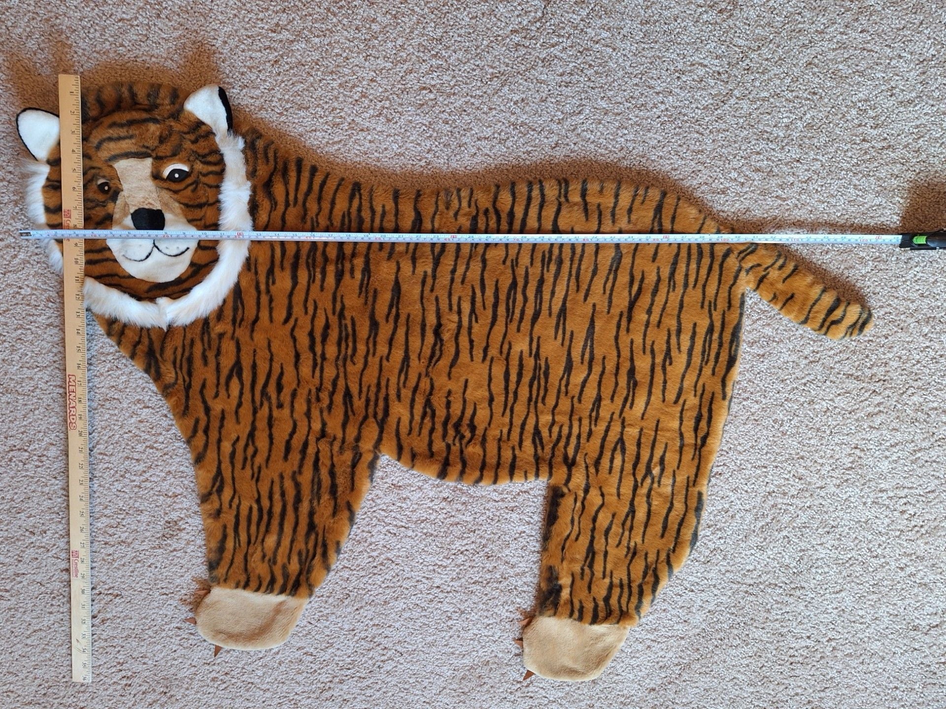 Tiger Rug - For Nursery or decoration. Handmade in India 10