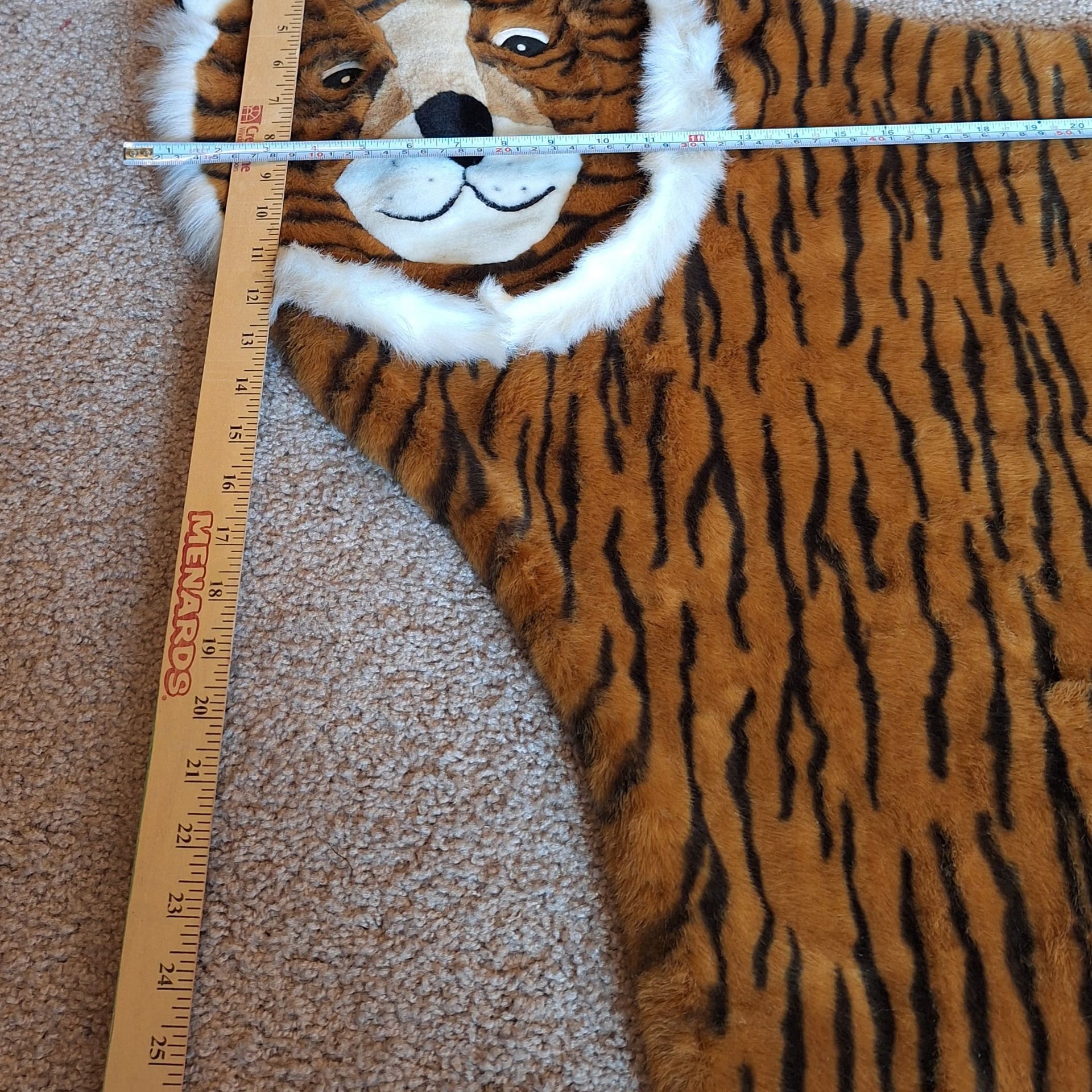 Tiger Rug - For Nursery or decoration. Handmade in India 13