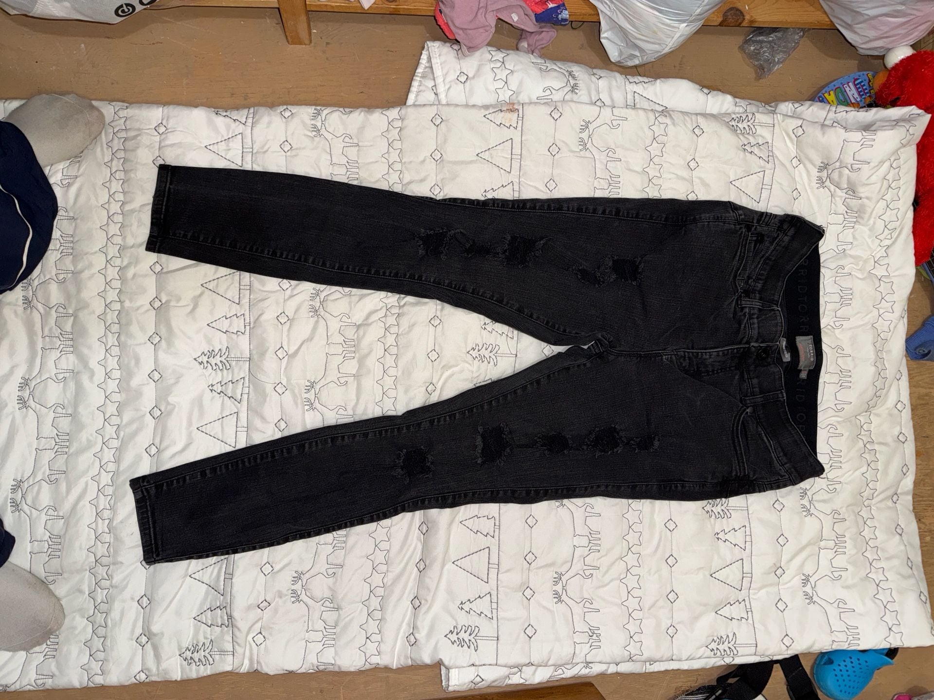 Torrid Bombshell Skinny Distressed Premium Stretch Jeans 12S 3