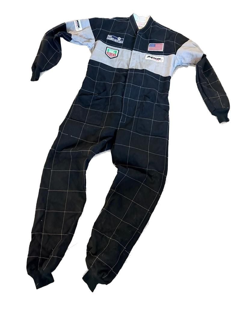 Vintage 1984 Apex Racing Products Team Sauber Mercedes TAG Heuer Racing Suit Sz L 1