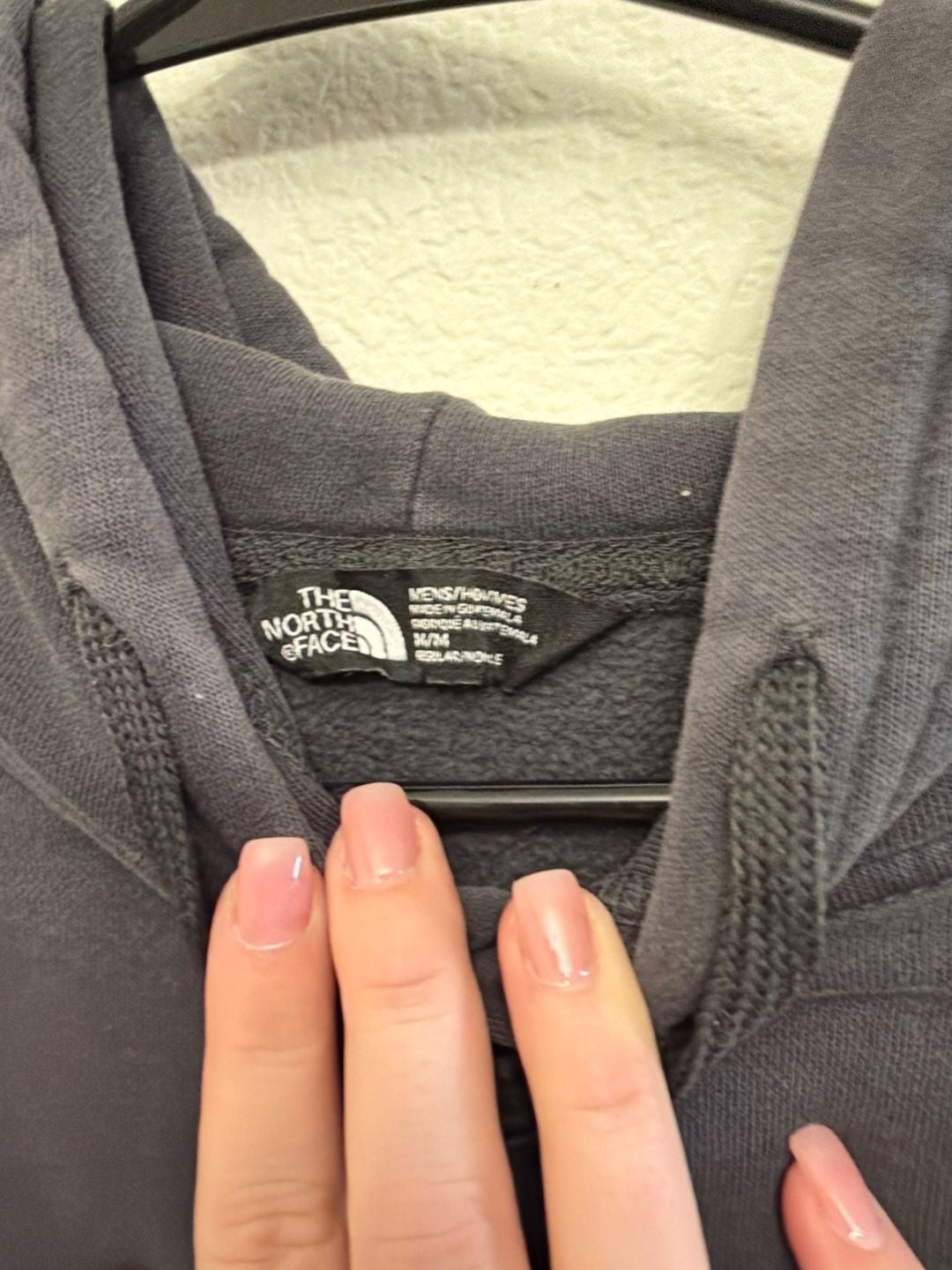 The North Face Half Dome Pullover Hoodie Grey Camo Logo Size Medium 4