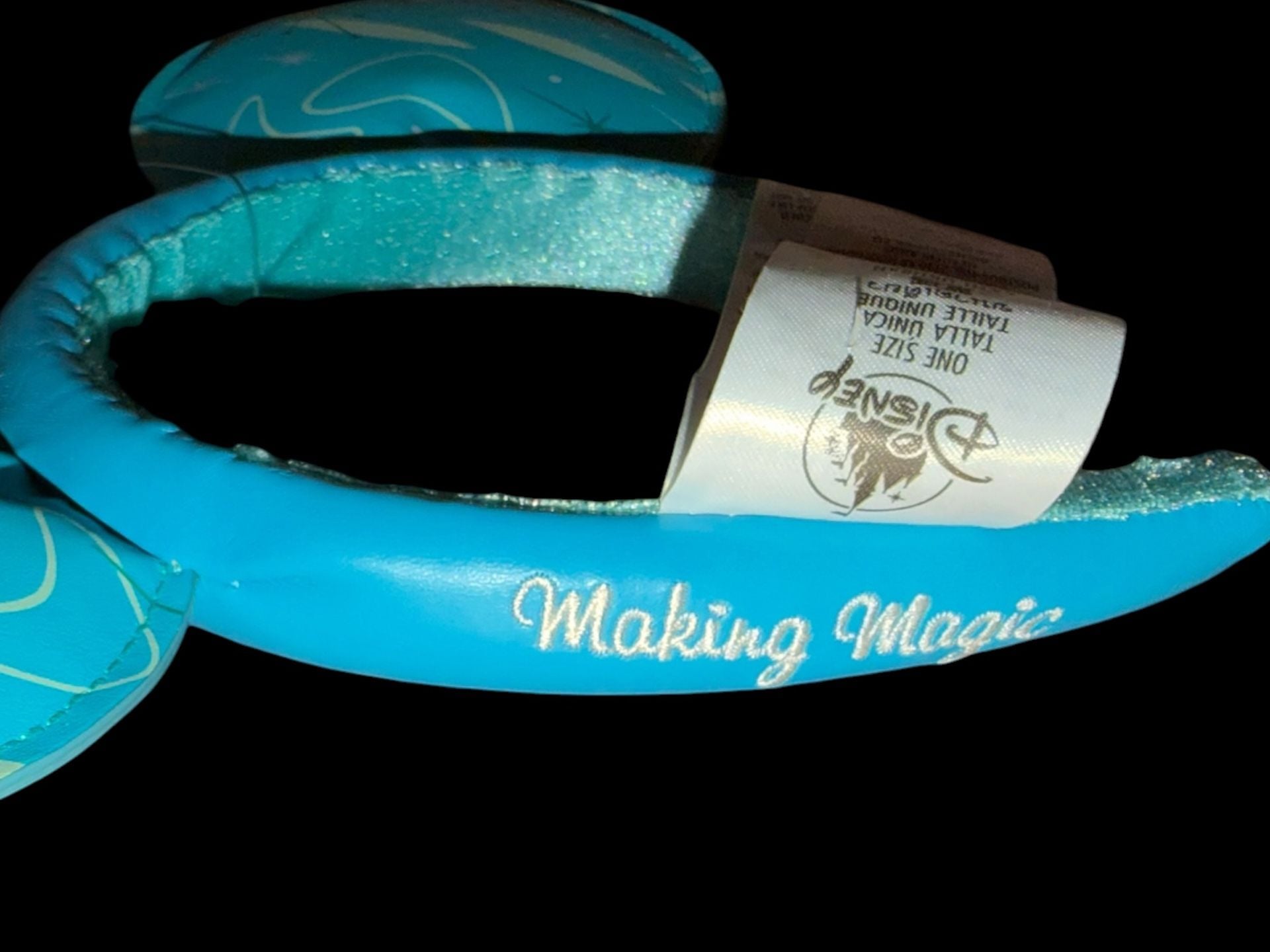 New! Disney Parks Disneyland Retro Marquee Ear Headband Making Magic One Size 5