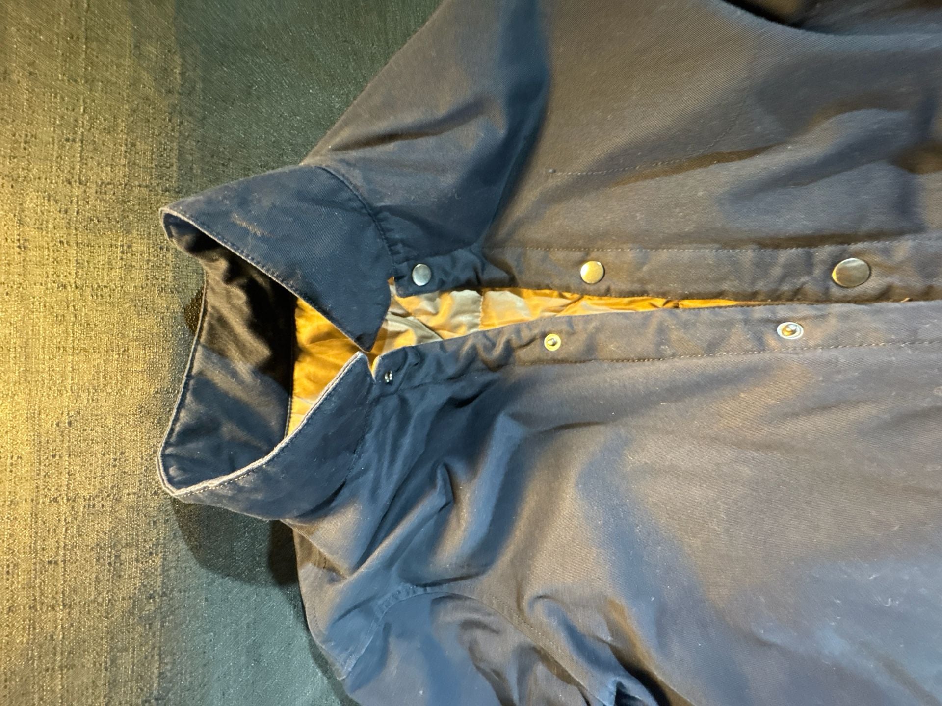 Perks and Mini (P.A.M.) Foreververland Quilted Liner Chore Jacket Navy 7