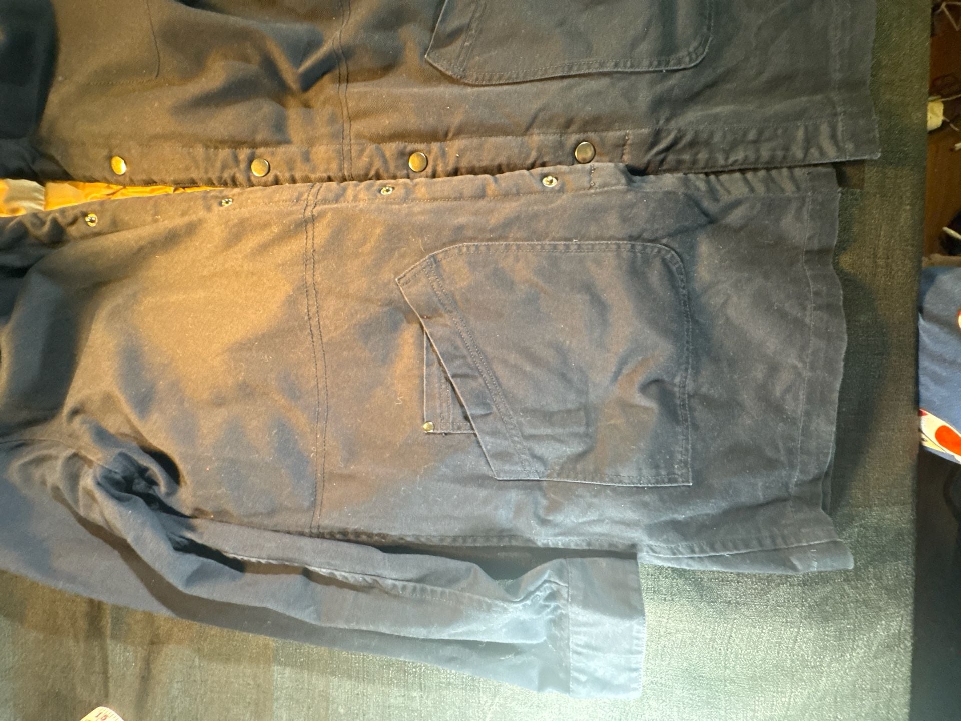 Perks and Mini (P.A.M.) Foreververland Quilted Liner Chore Jacket Navy 8