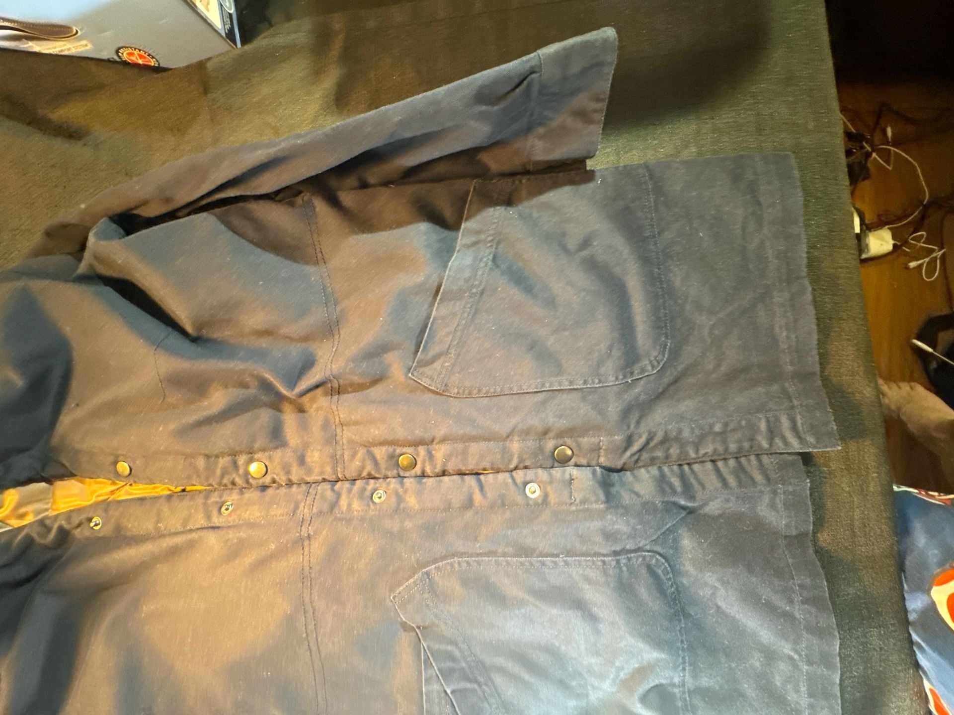 Perks and Mini (P.A.M.) Foreververland Quilted Liner Chore Jacket Navy 9