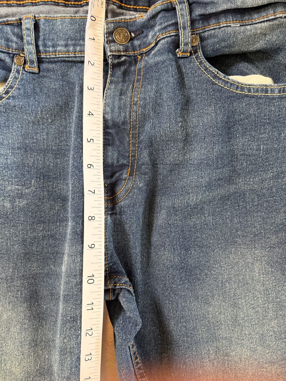 Element Made to Endure Slim Fit Blue Denim Jeans Size 33 10