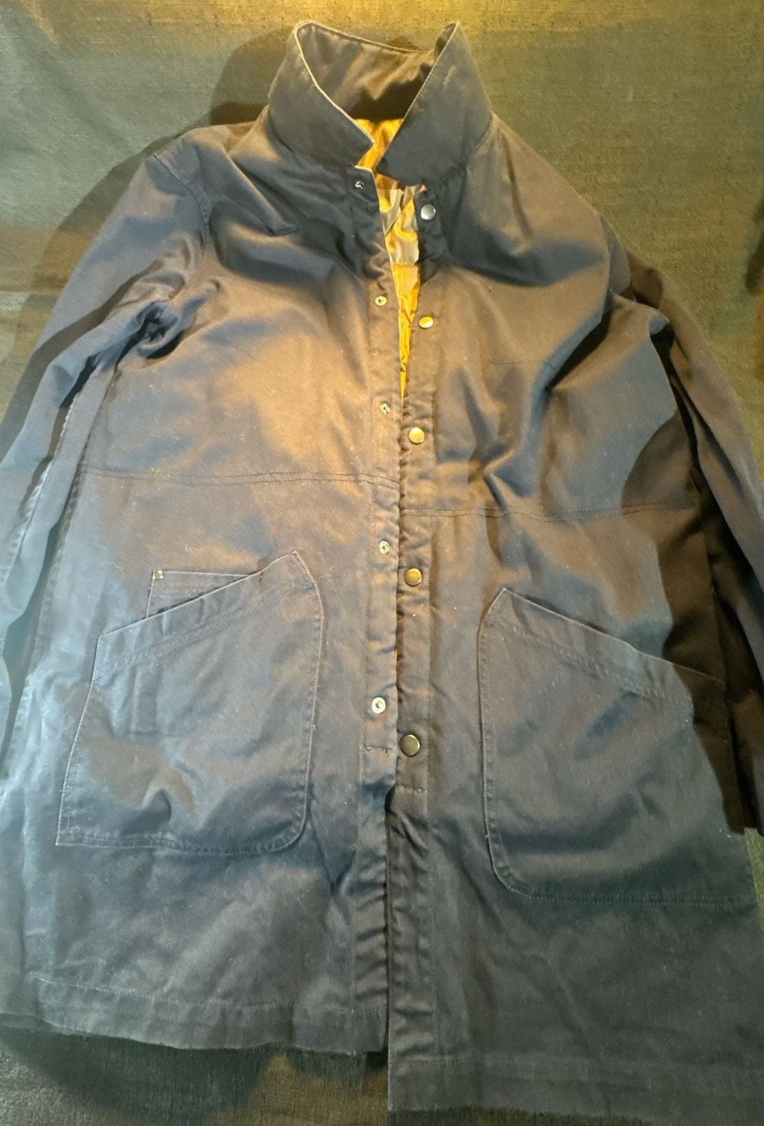 Perks and Mini (P.A.M.) Foreververland Quilted Liner Chore Jacket Navy 6