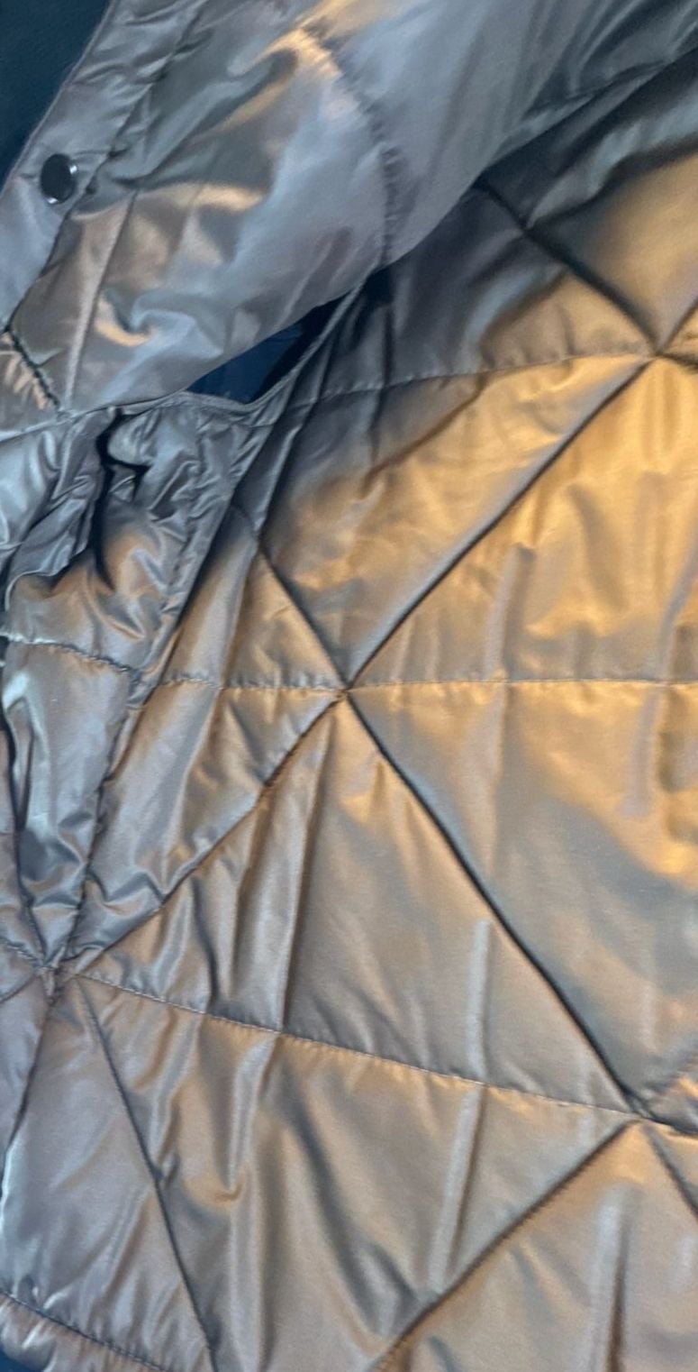 Perks and Mini (P.A.M.) Foreververland Quilted Liner Chore Jacket Navy 12