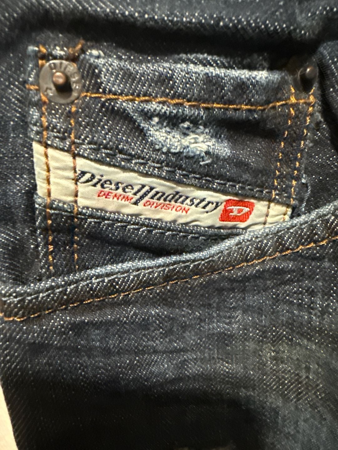 Diesel Krooley Distressed Tapered Jeans Wash 008YM Size 36x34 3