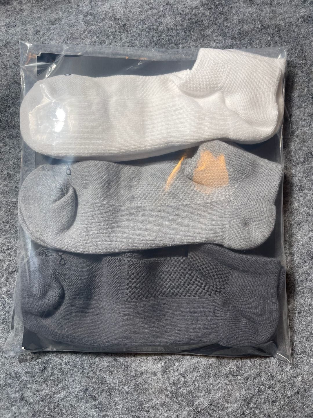 Tommie Copper Set of 3 Compression Ankle Socks with UltraGuard Tech, Size Large 1