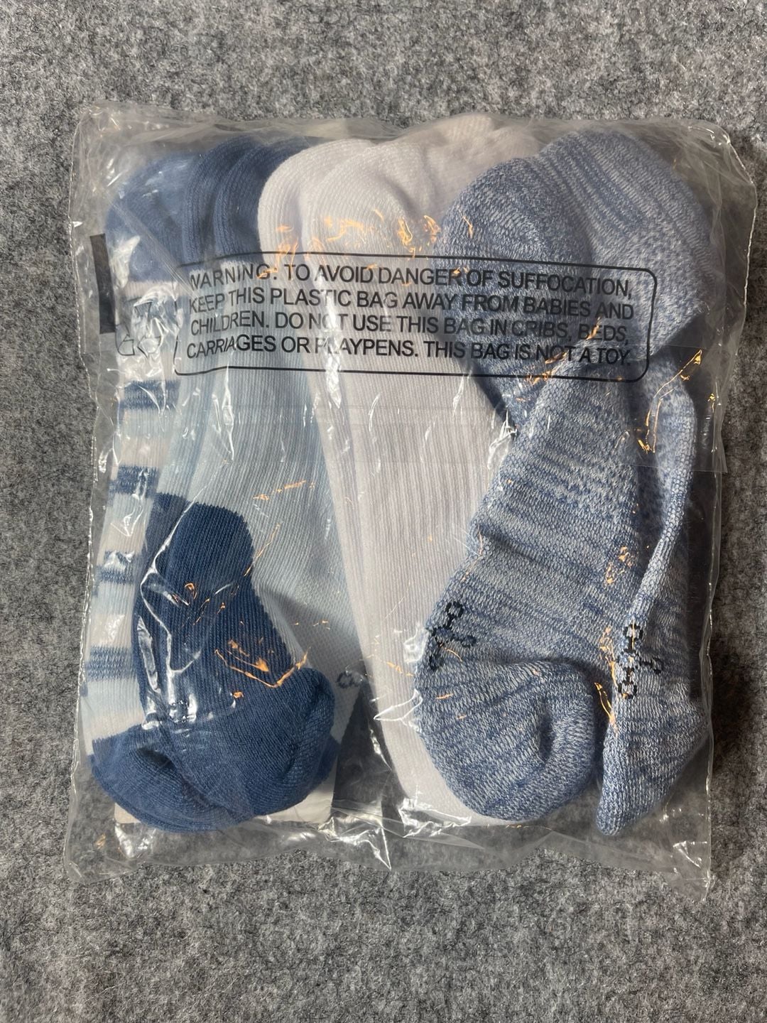 Tommie Copper Ultraguard Compression Ankle Socks Infrared, Blue Stripe, 4, Large 2