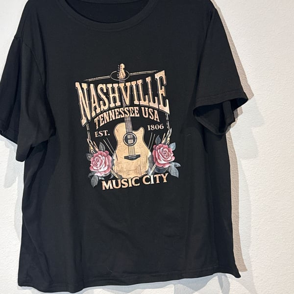 Vintage Nashville Tennessee Comfort Colors Shirt, Country Music Shirt, Western Nashville Tshirt Music City Shirt Nashville Vacation T Shirt - ,
