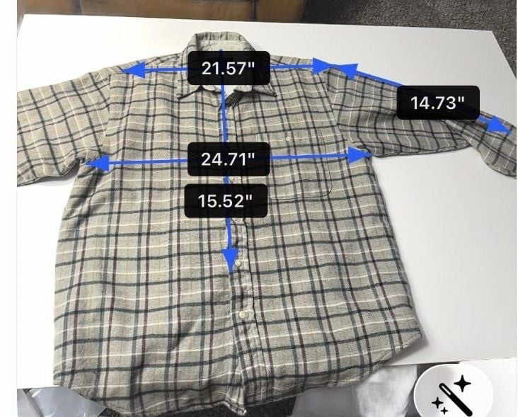 Legendary Whitetails Men's Buck Camp Flannel Shirt - Gray/Orange Plaid-Lg 10