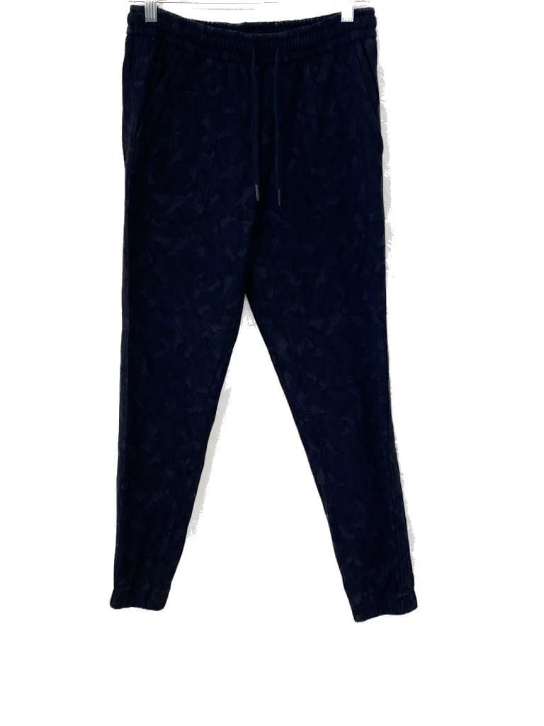 Athleta Farallon Camo Jogger Navy Blue Size 4 2