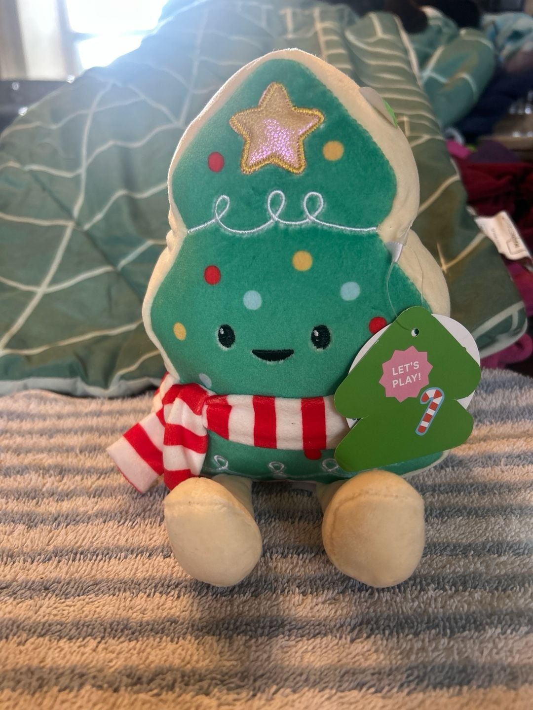 GiggleScape Christmas Tree Cookie Exclusive 6.75 Plush - , 1