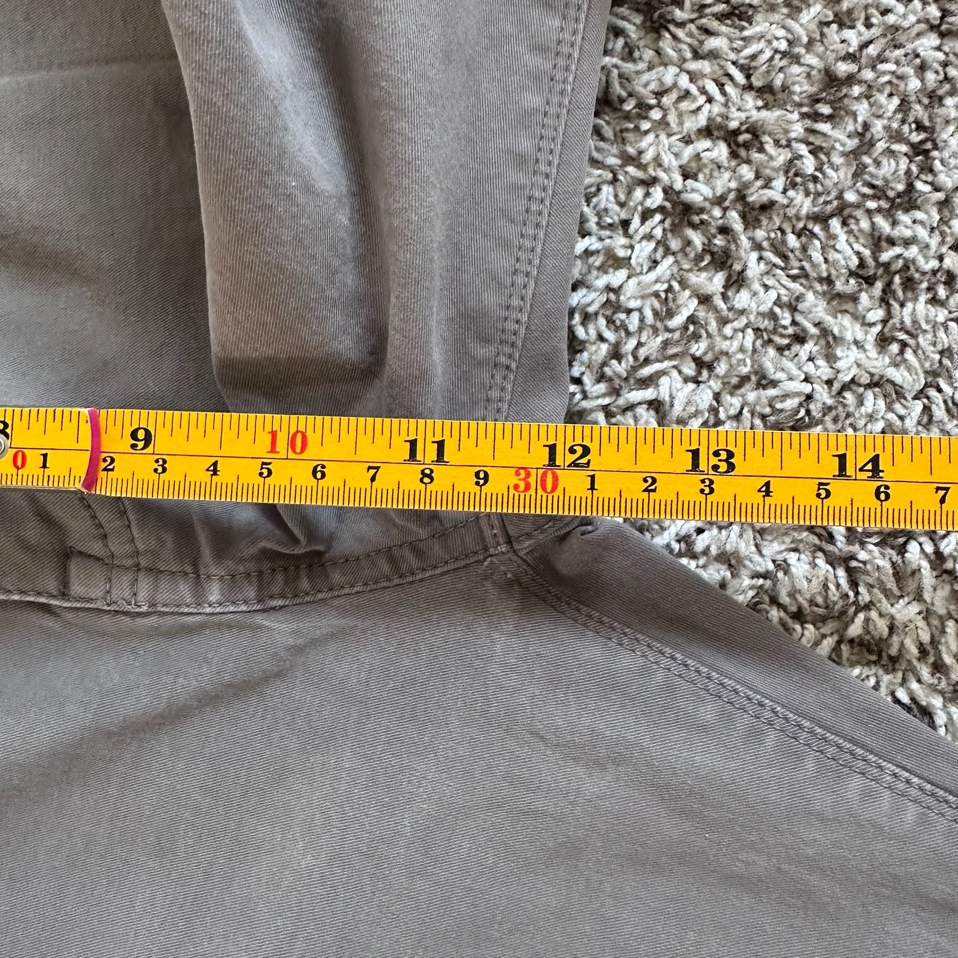 Orvis Men's Five Pocket Stretch Twill Pants Size 40x32 Grey 9