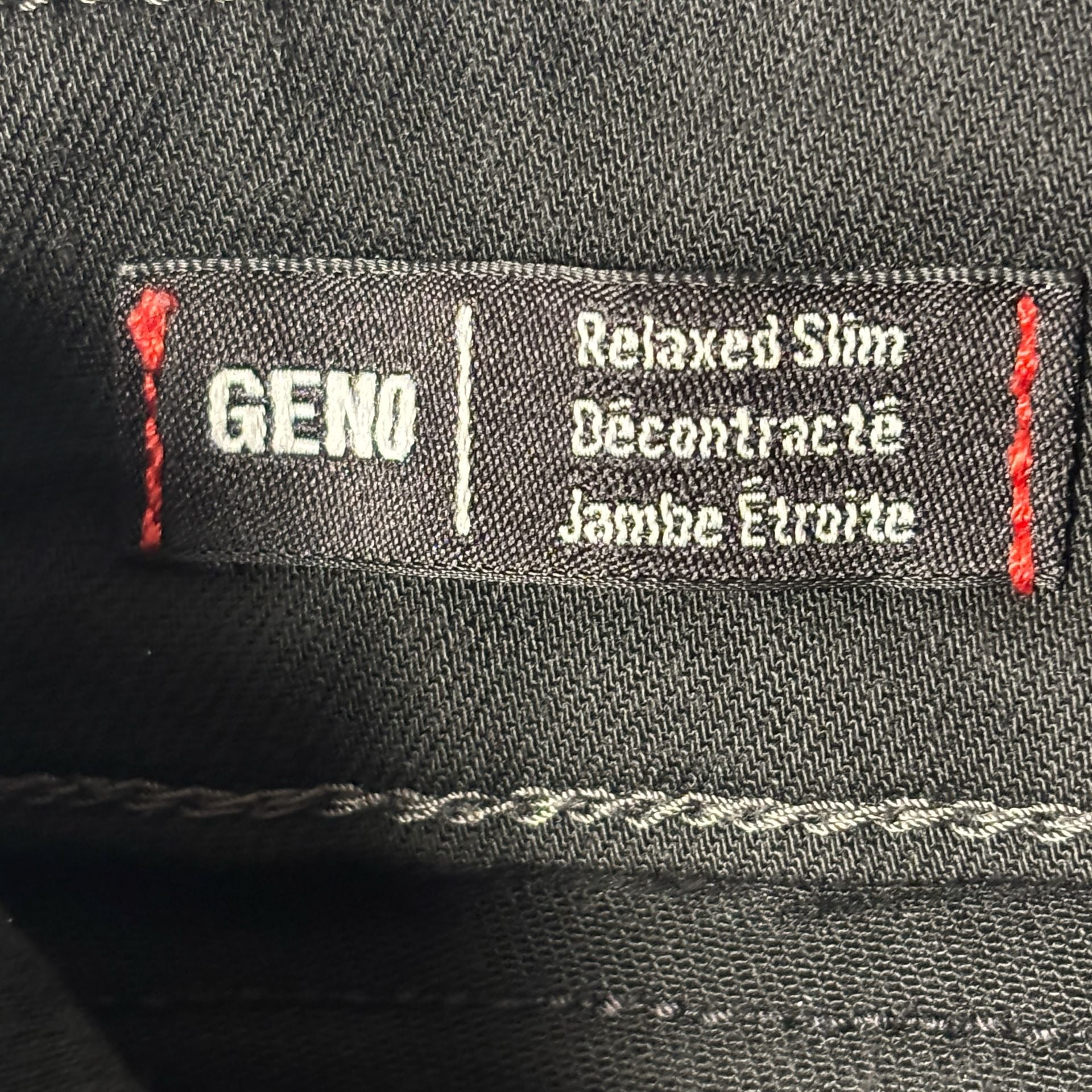 True Religion Geno Relaxed Slim Black Jeans Mens Size 34 5