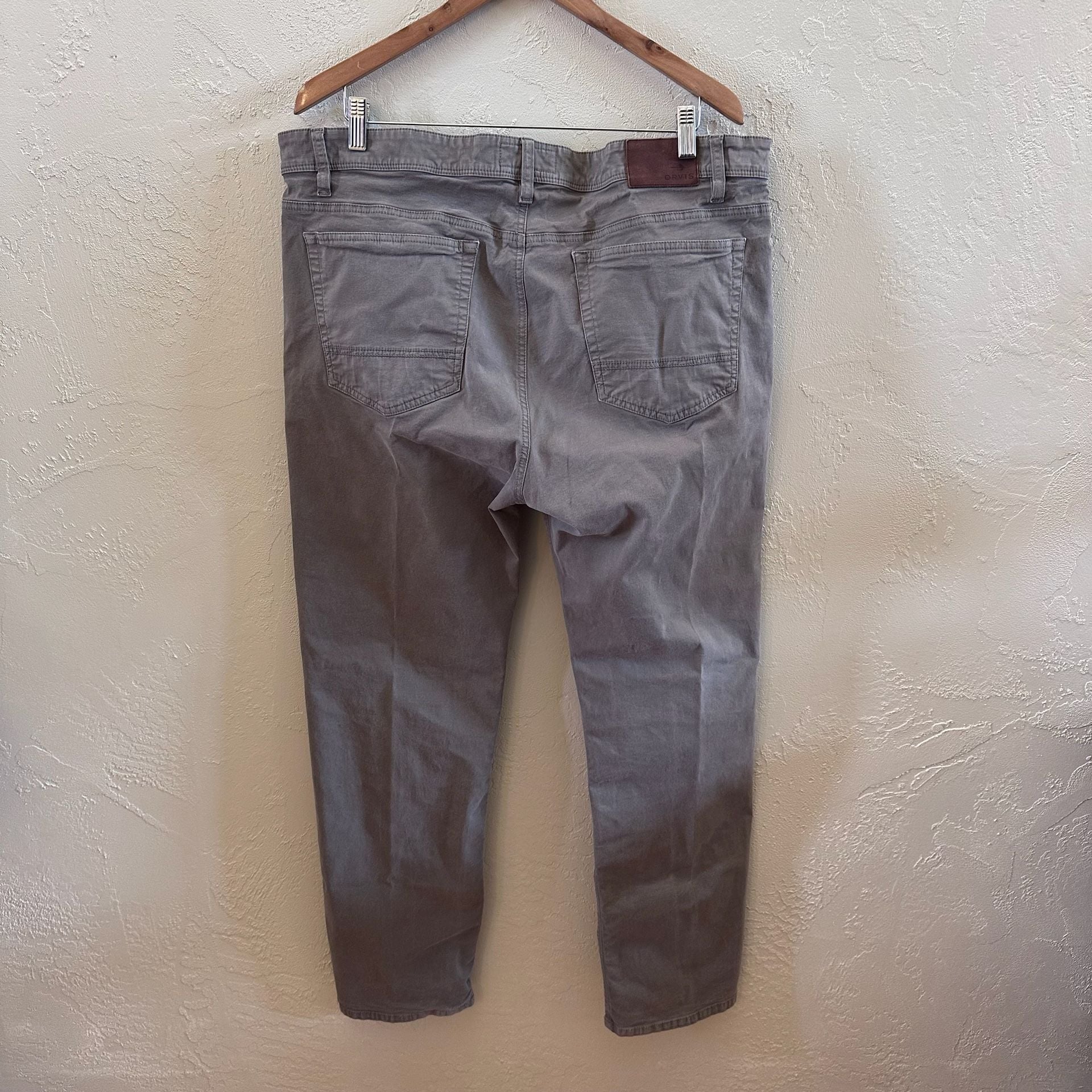 Orvis Five-Pocket Corduroy Pants Grey Size 40x32 5