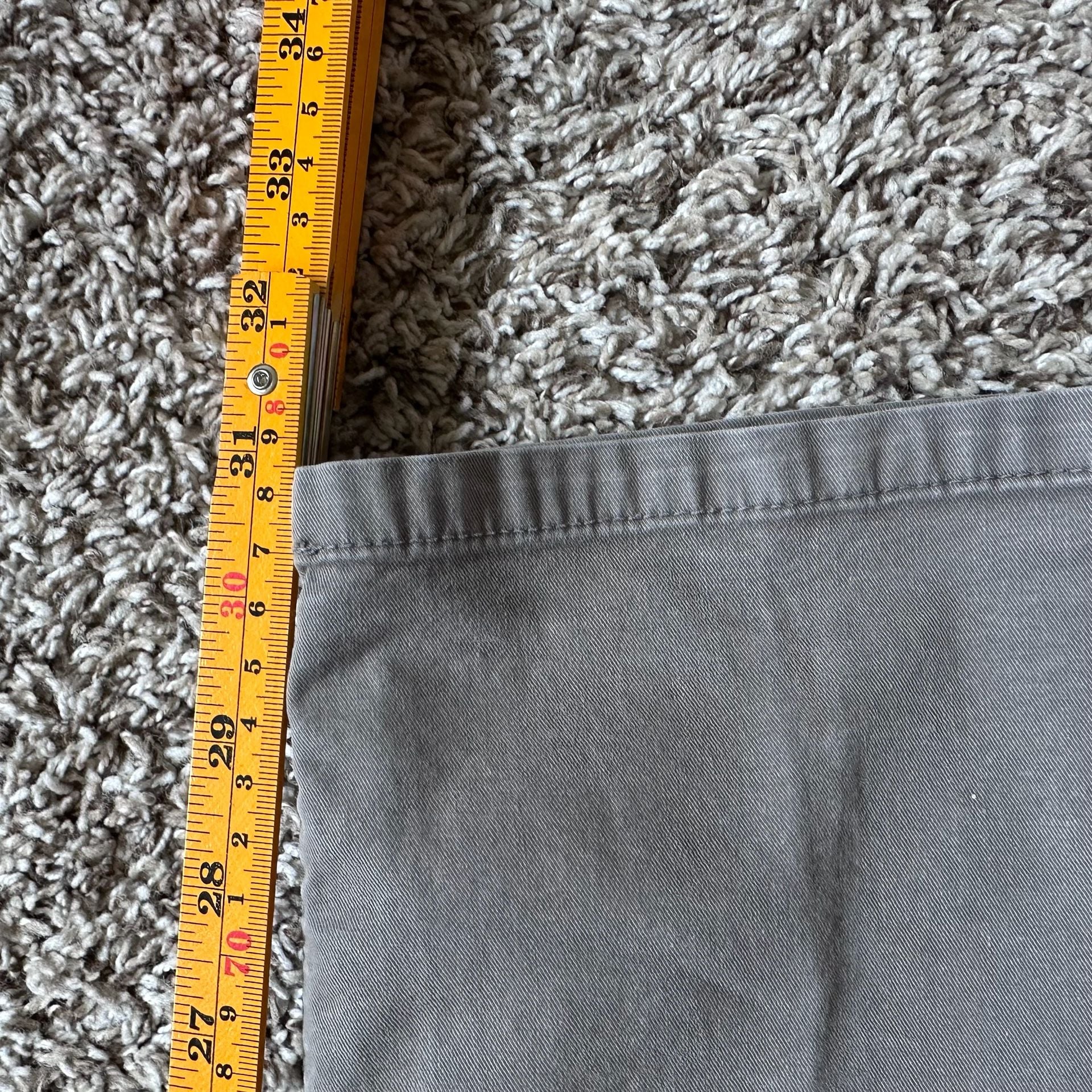 Orvis Five-Pocket Corduroy Pants Grey Size 40x32 10