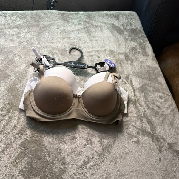 Carrie Amber Intimates 2 Pack Multi-Way Push Up Bras, Size 36B