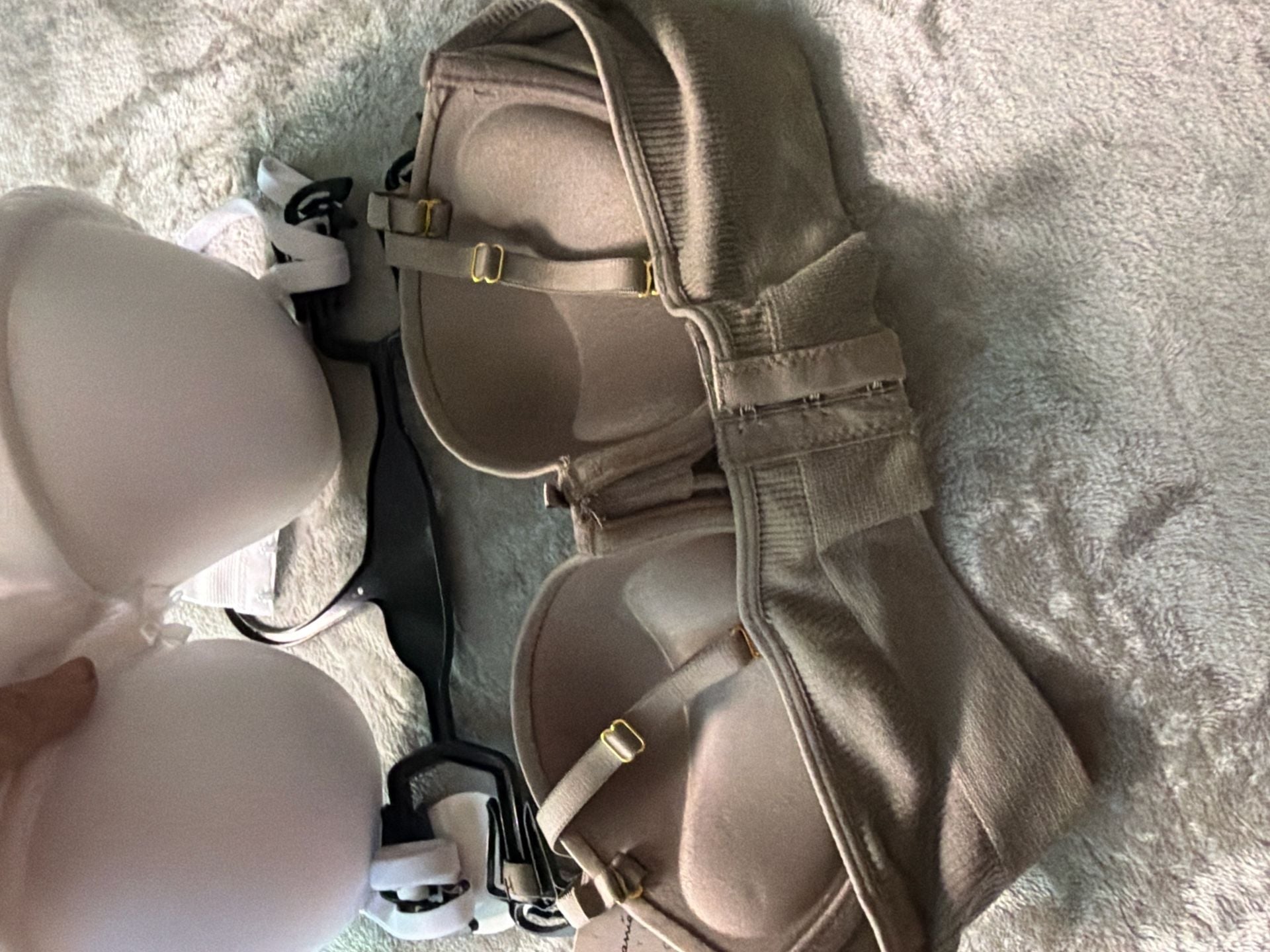 Carrie Amber Intimates 2 Pack Multi-Way Push Up Bras, Size 36B 6