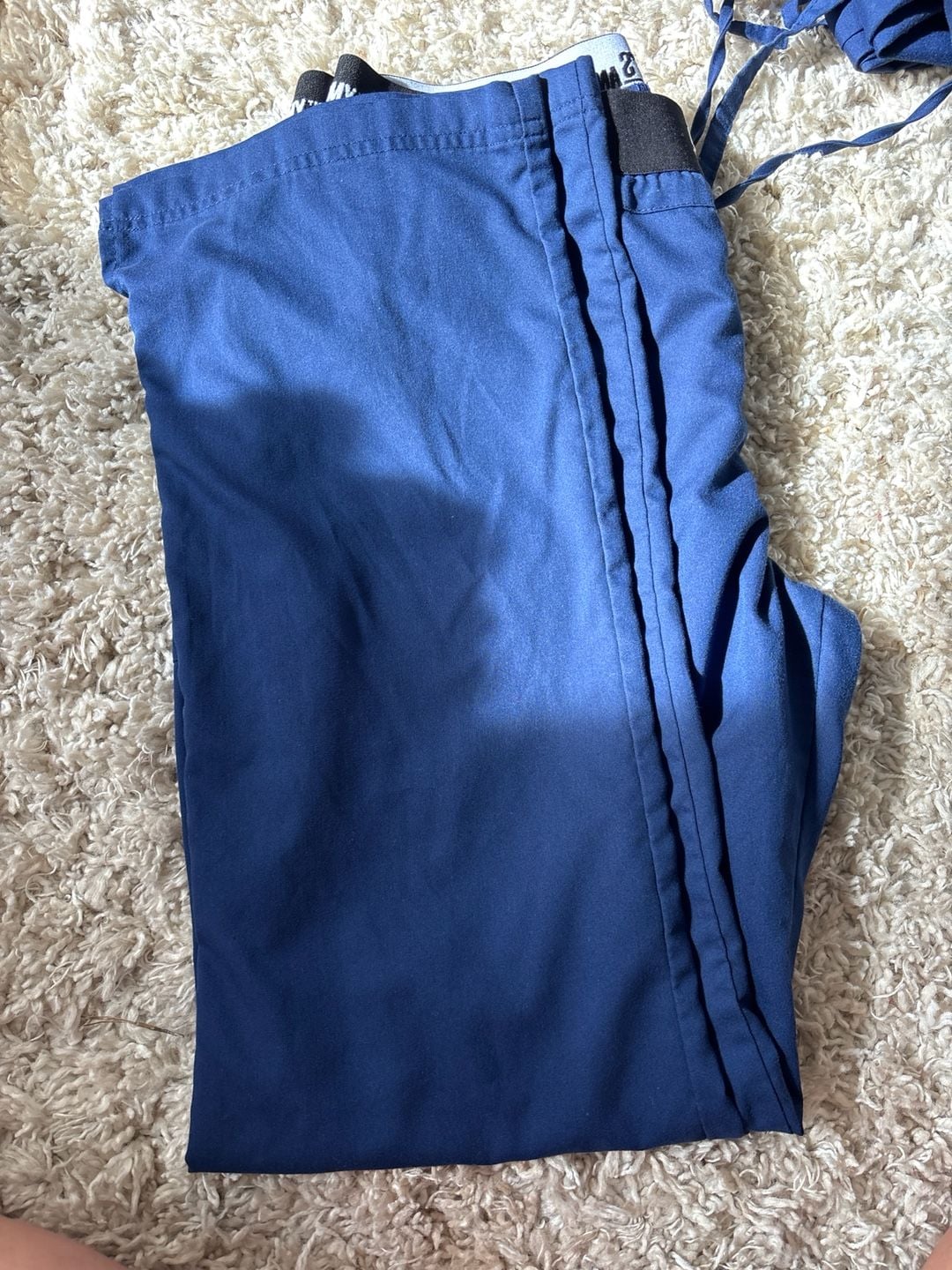 Grey's Anatomy Active 3-Pocket Drawstring Scrub Pants Size L Navy Blue(0045) 5