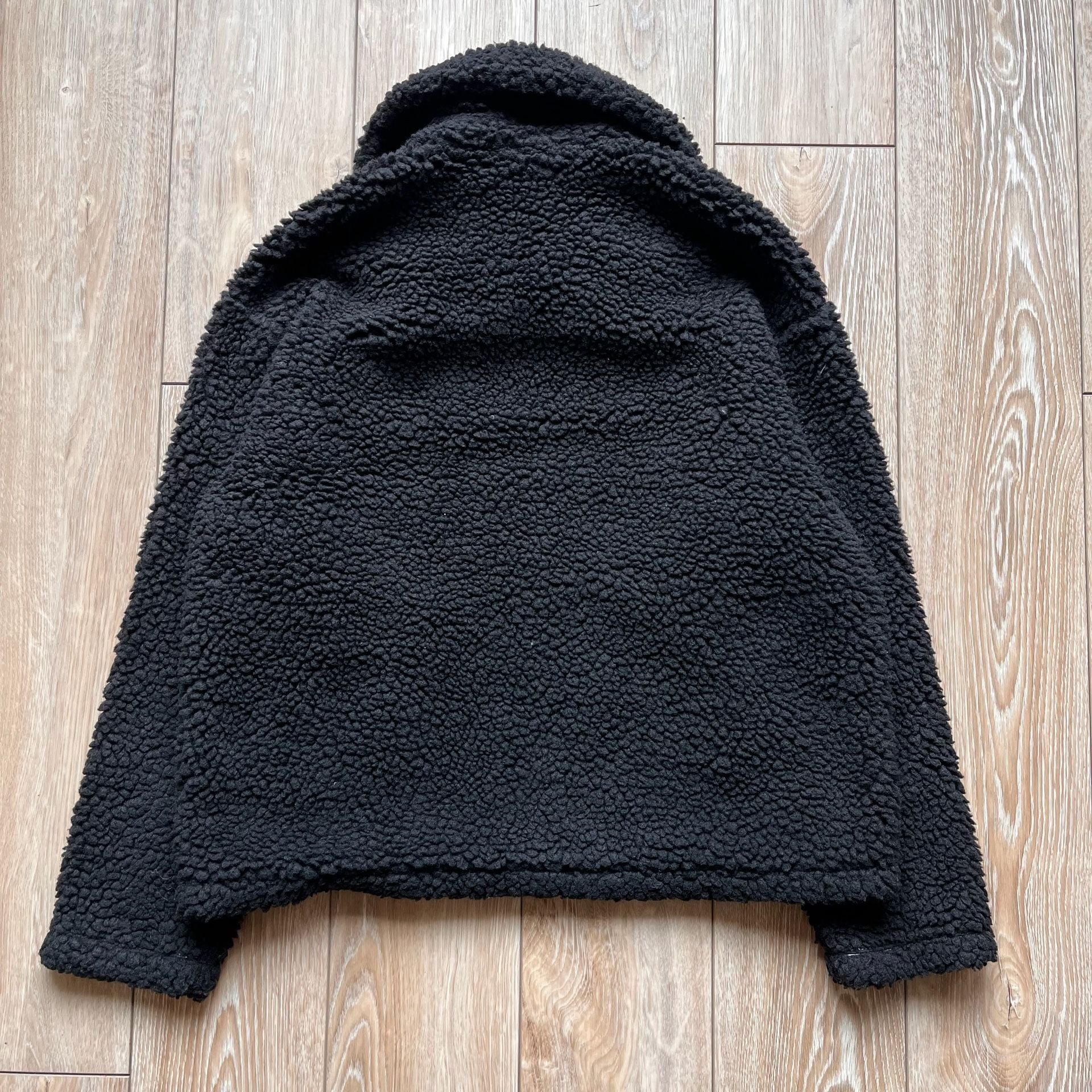 Nike Sportswear Women's Plush Swoosh Sherpa Fleece Jacket Black XS 9