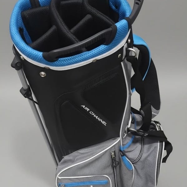 Tour Edge Exotics Extreme Stand 7.0 Golf Club Bag - Grey/Black/Blue