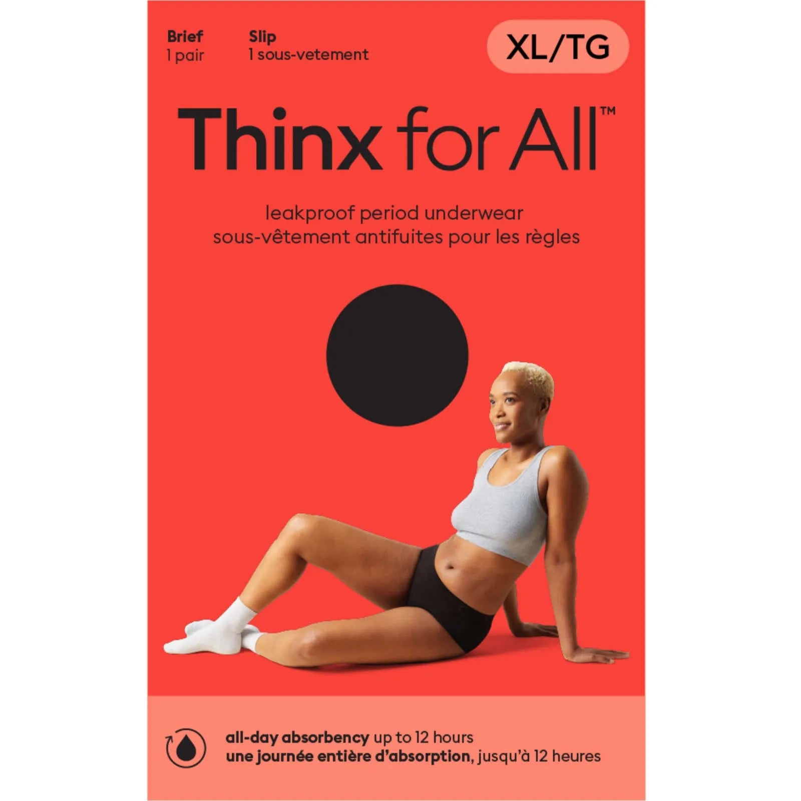 Thinx for All Leakproof Period Underwear Brief XL 1