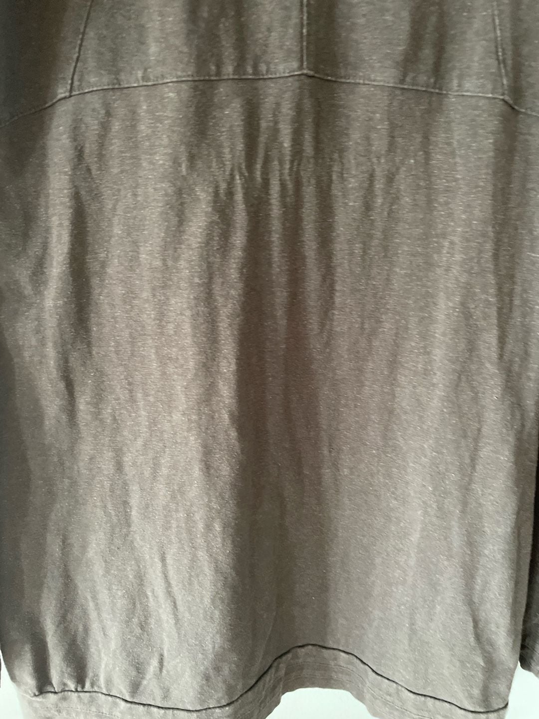 prAna Milani Cowl Neck Hoodie Tunic Brown Size S 12