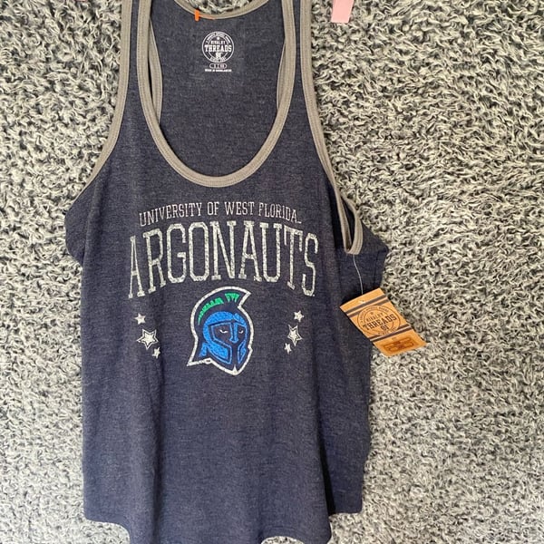 Rivalry Threads University of West Florida Argonauts Tank Top Size S 4/6