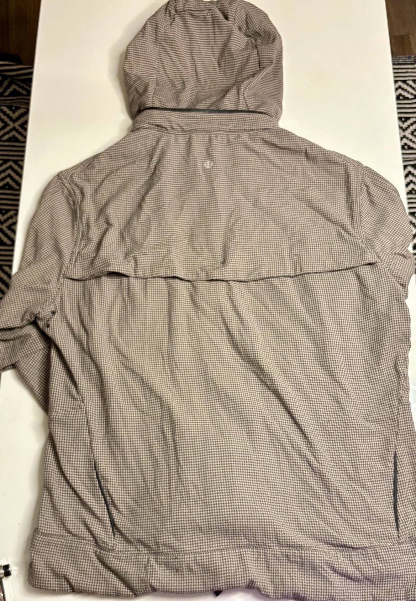 Lululemon Men's Relay Jacket Houndstooth Size L 4