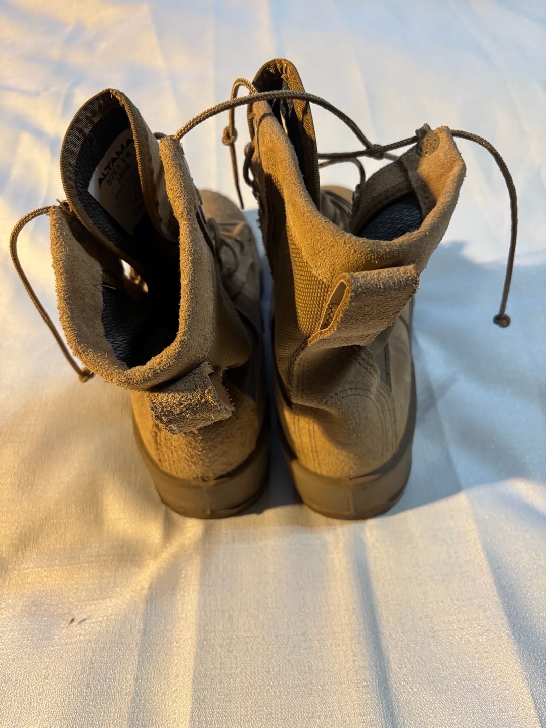 Altama Gore-Tex US Army Flight & Combat Vehicle Crewman Boots Size 5.5 W 3