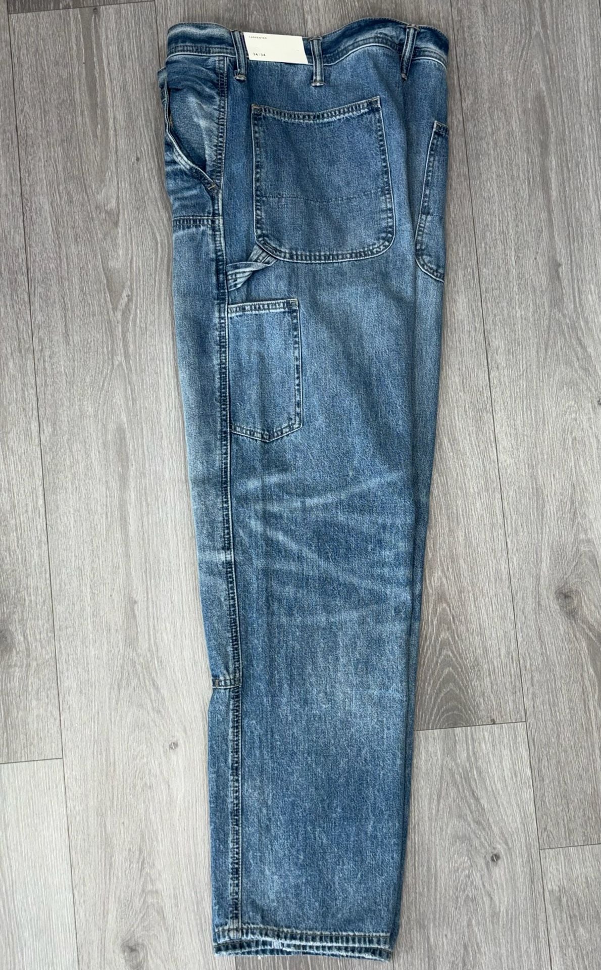 American Eagle Carpenter Double Knee Jeans 34x34 8