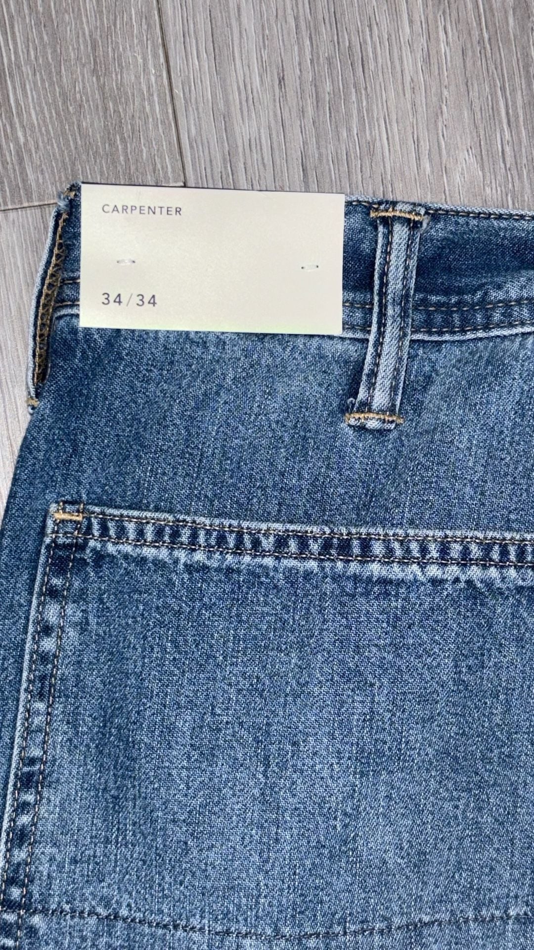 American Eagle Carpenter Double Knee Jeans 34x34 13