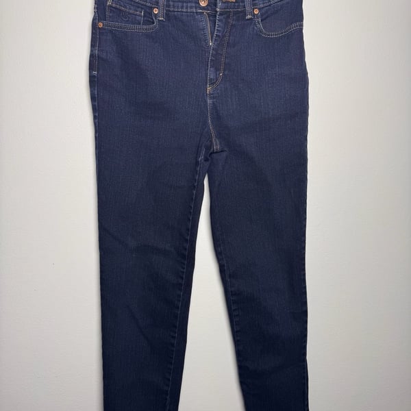Gloria Vanderbilt Amanda High Rise Tapered Jeans Size 6 Average
