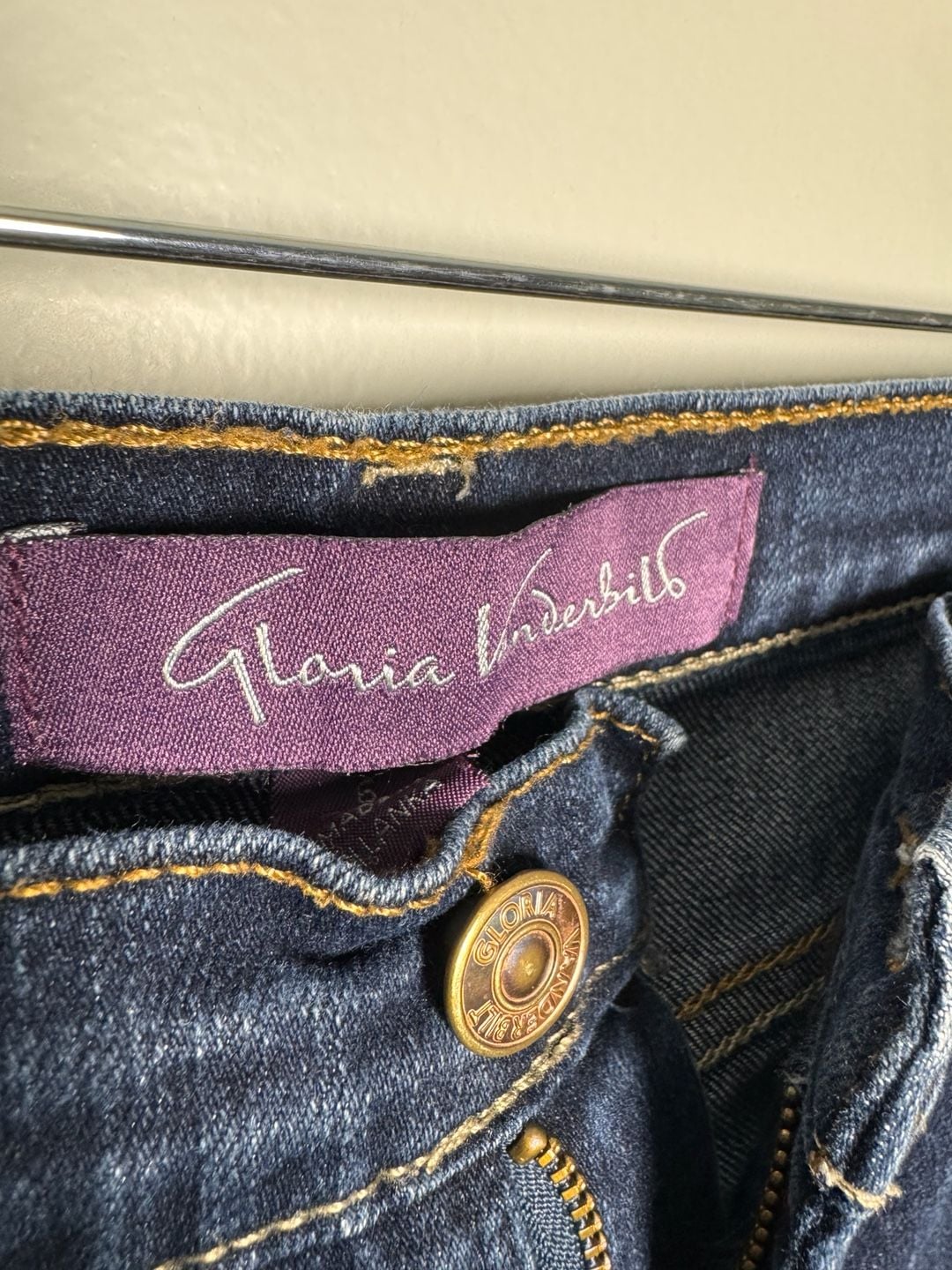 Gloria Vanderbilt Amanda High Rise Tapered Jeans Size 6 Average 3