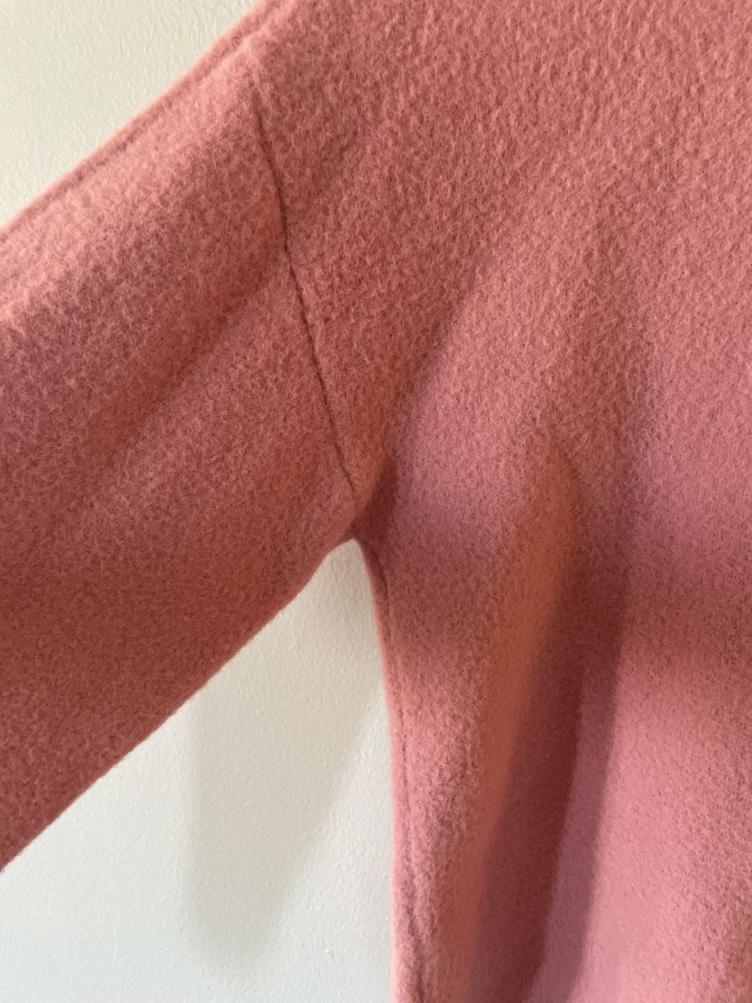 Express Pink Mock Neck Fuzzy Knit Sweater Size XS 6
